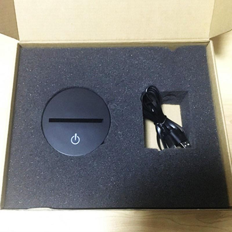 3D LED Meditation Yoga Lamp