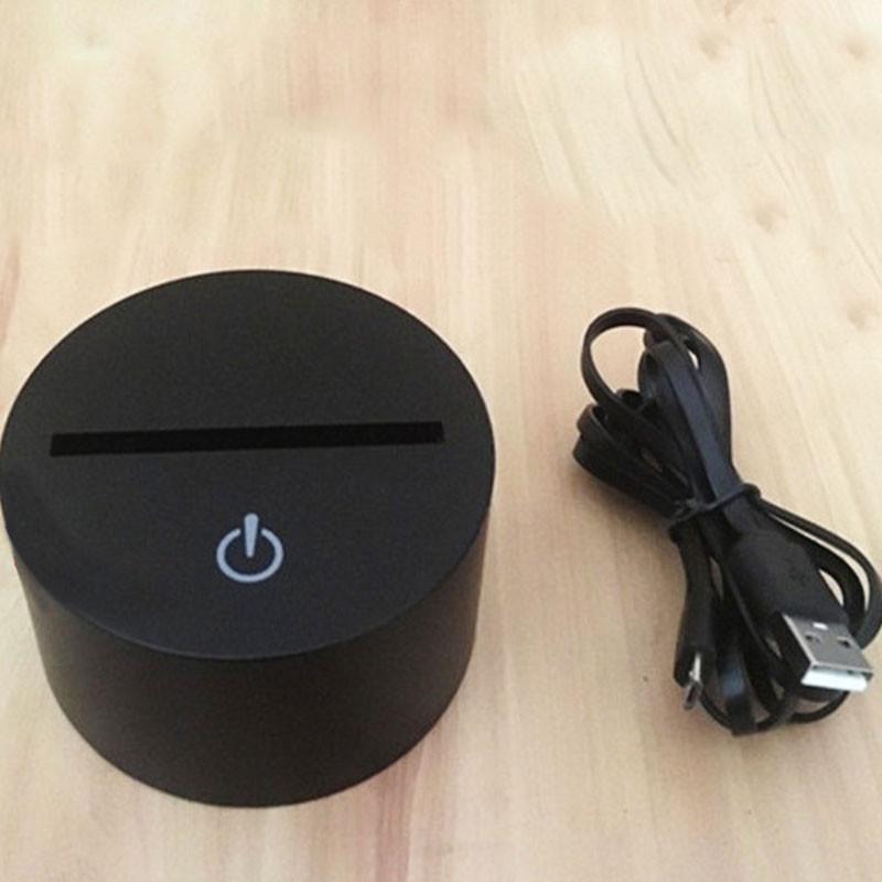 3D LED Meditation Yoga Lamp
