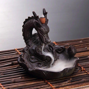 Ceramic Dragon Incense Burner