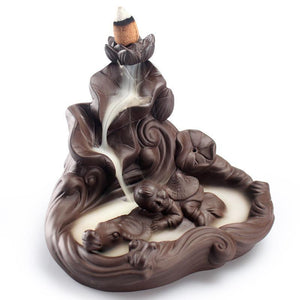 Lotus Pond  Incense Burner