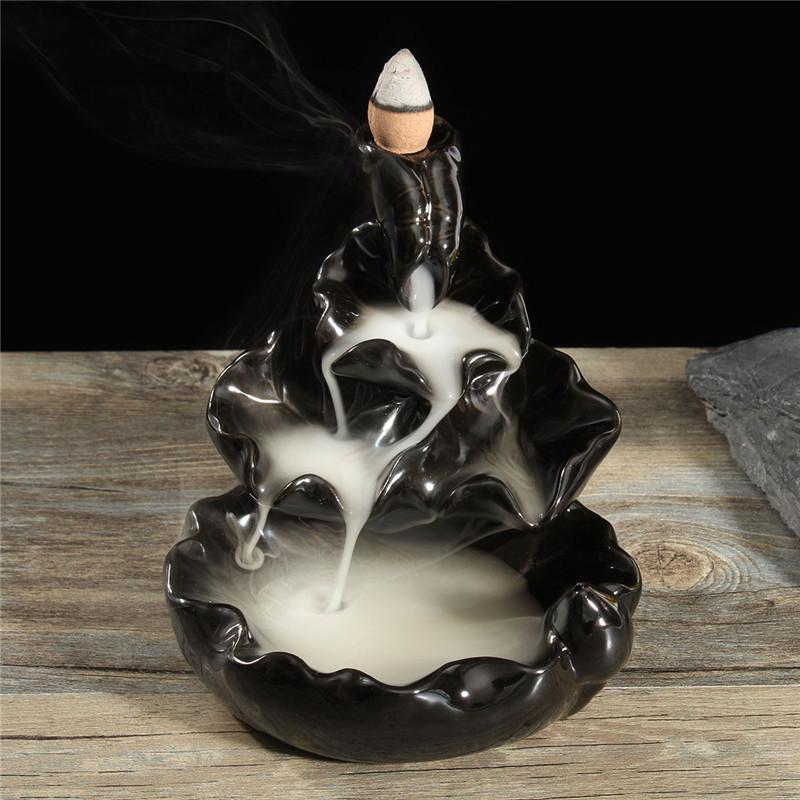 Aroma Waterfall Incense Burner (10 FREE Cones)