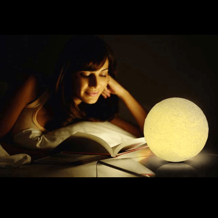 3D Print Moon Lamp LED Night Light