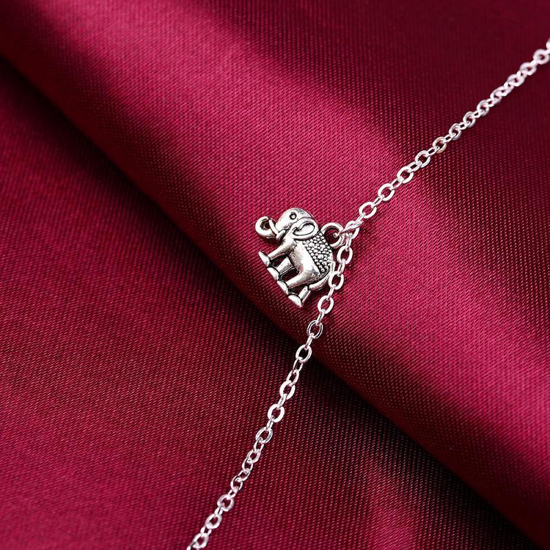 Ankle Bracelet Elephant Pendant