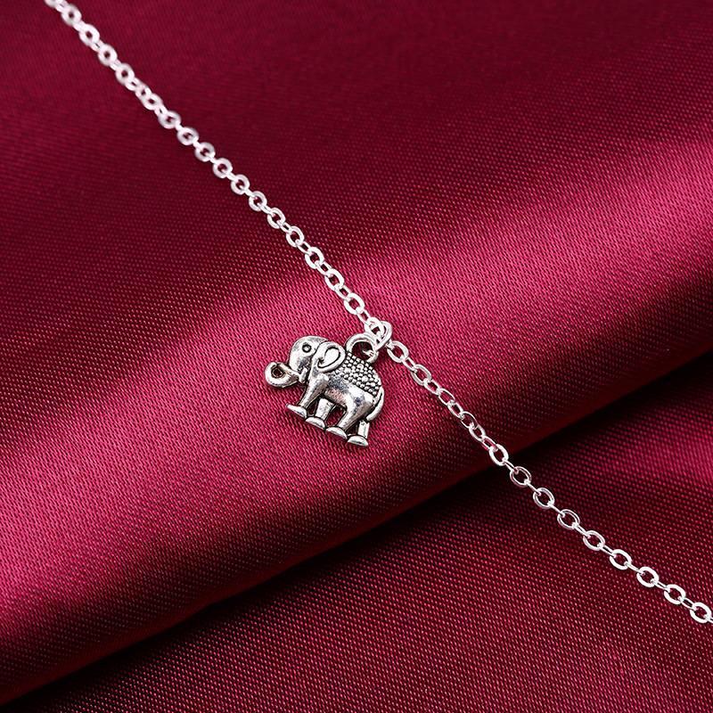 Ankle Bracelet Elephant Pendant