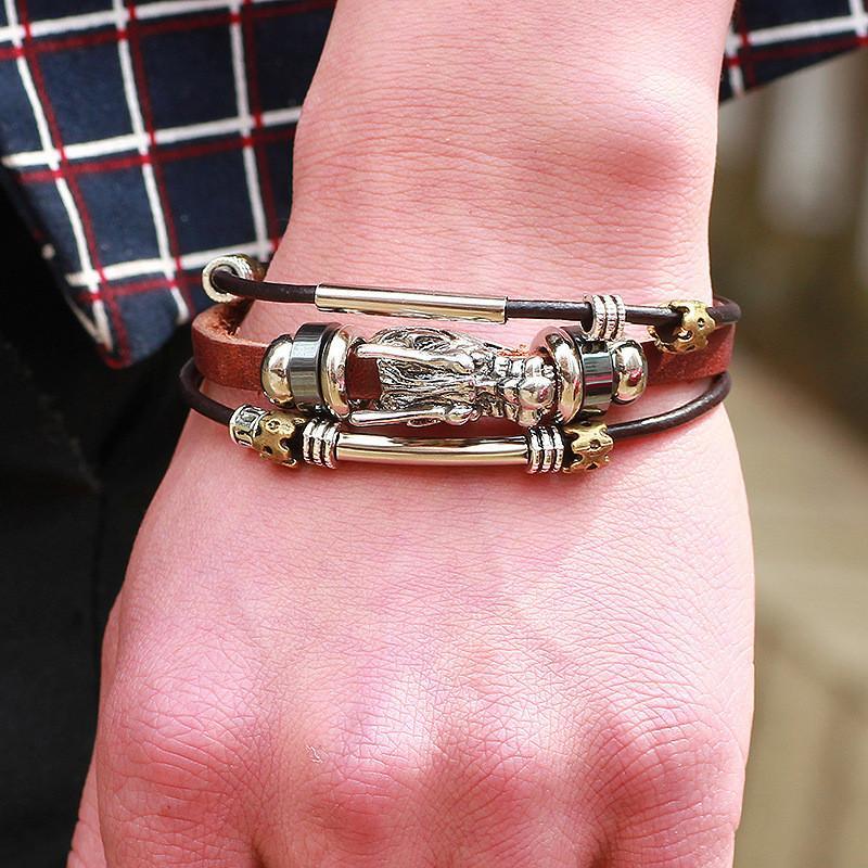 Vintage Tibetan Style Dragon Bracelet