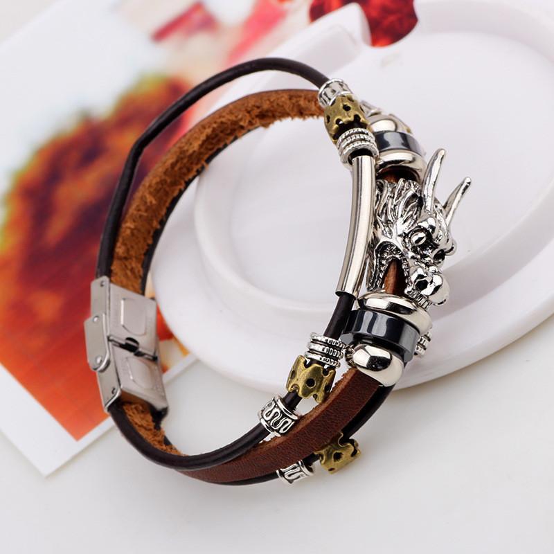 Vintage Tibetan Style Dragon Bracelet