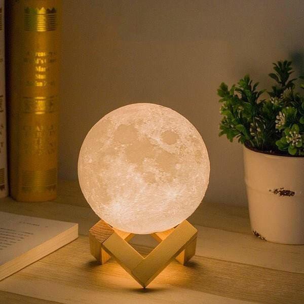 3D Print Moon Lamp LED Night Light