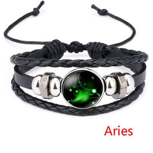 12 Constellation Handmade Bracelet
