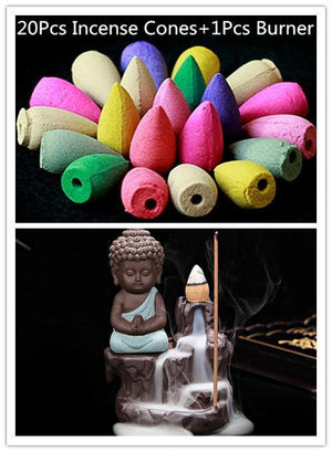 Little Buddha Incense Burner (20 FREE Cones)