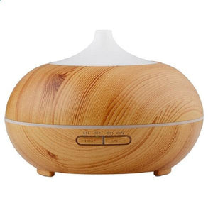 Wood Grain Essential Oil Diffuser and Humidifier