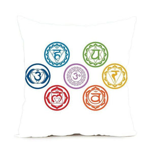 7 Chakra  Satin Pillow Cases